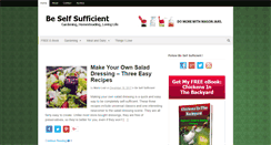 Desktop Screenshot of beselfsufficient.net